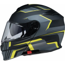 Casco modular Solaris 2.0 Slater — S, amarillo de alta visibilidad, mate